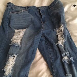 NWOT 18 plus mossimo high waist Mom jeans